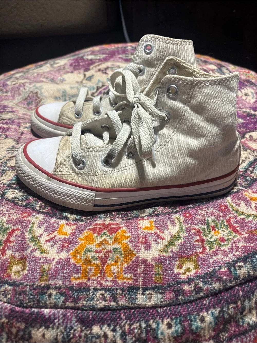 Converse Kids Chuck Taylor All Star Sneakers, White, Size 13